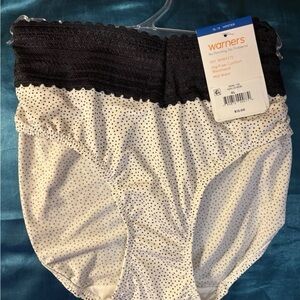 Warner's mid waist and Dali High cut underwear